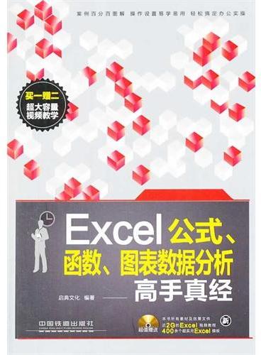 Excel公式、函数、图表数据分析高手真经（含盘）