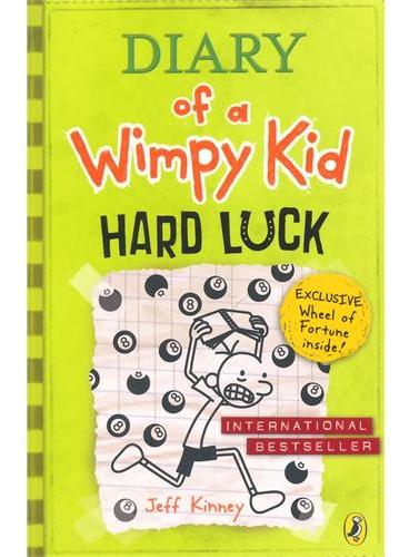 Diary of a Wimpy Kid #8： Hard Luck [Paperback] 小屁孩日记8：坏运气（英国版，平装） ISBN9780141353074