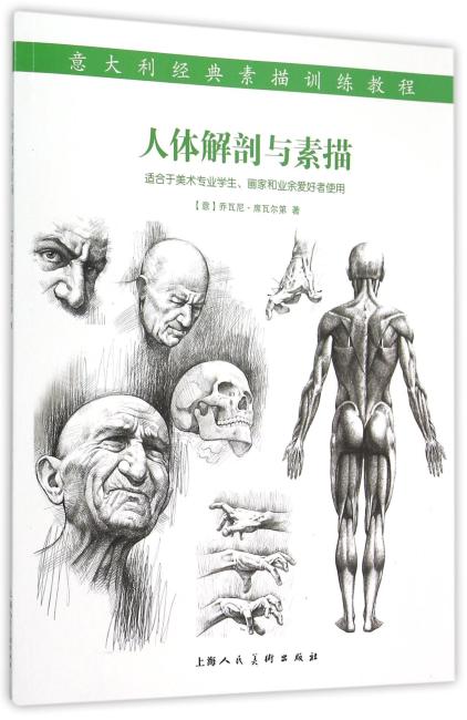 人体解剖与素描---意大利经典素描训练教程-W