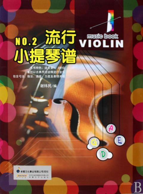 流行小提琴谱NO.2（附盘）