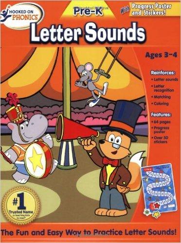 Hooked on Phonics Pre-K Letter Sounds Workbook》 - 209.0新台幣- Hooked On  Phonics - HongKong Book Store - 台灣·大書城