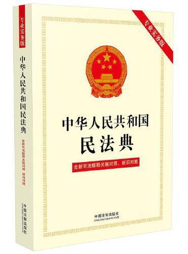 中华人民共和国民法典（专业实务版）：含新司法解释关联对照、新旧对照