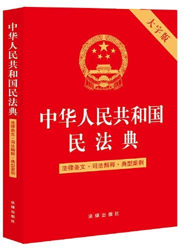 中华人民共和国民法典（法律条文·司法解释·典型案例 2022年大字版）