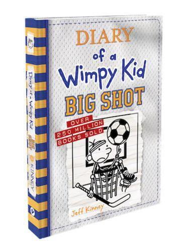 小屁孩日记16大人物 英文原版 Diary of a Wimpy Kid： Big Shot 杰夫·金尼 幽默搞笑漫画 