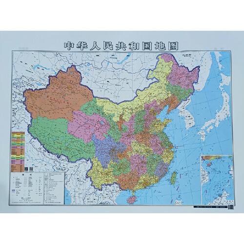 中华人民共和国地图（全开精装贴图）（2022版）
