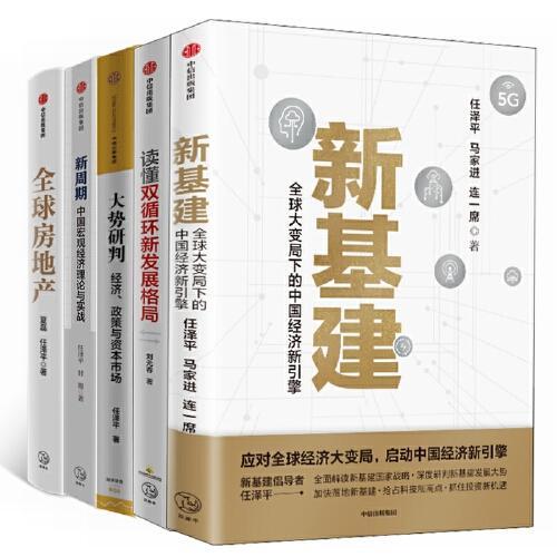 任泽平论中国经济五部曲：新基建+全球房地产+大势研判+新周期+双循环格局（全5册）