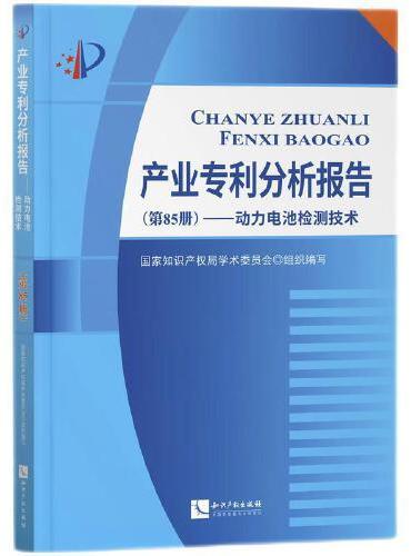 产业专利分析报告（第85册）——动力电池检测技术