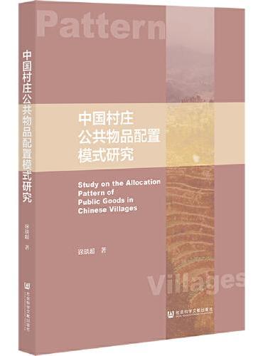 中国村庄公共物品配置模式研究