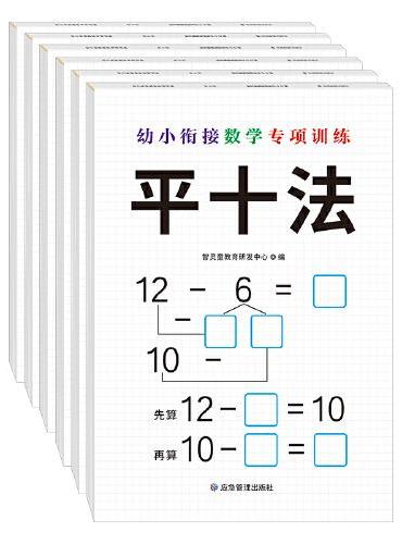 幼小衔接数学专项训练第二辑（套装共6册）平十法 破十法 分类与整理 去十法 找规律 位置与图形
