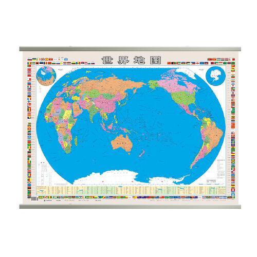 行政地图--世界地图（亮膜1072mm*773mm）