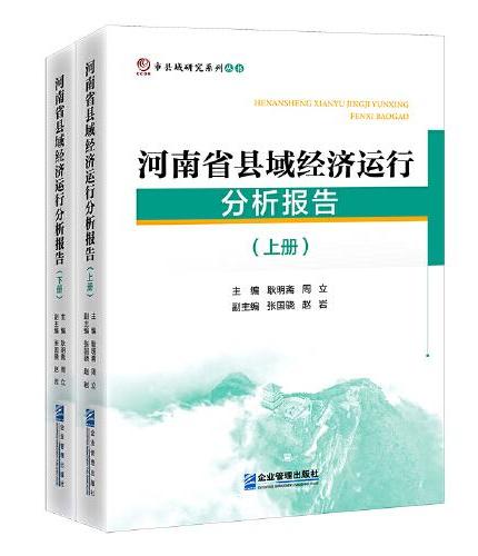 河南省县域经济运行分析报告（上、下册）