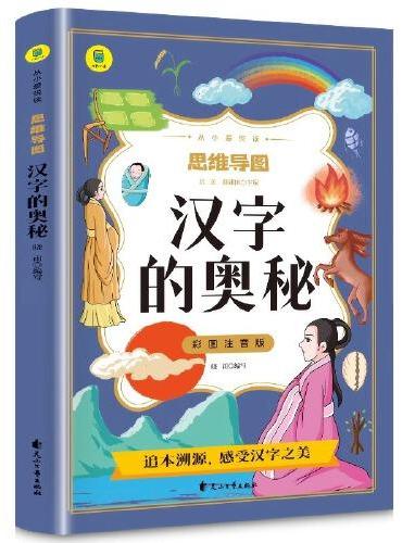 汉字的奥秘彩图注音版从小爱悦读系列丛书思维导图故事书用故事揭开汉字王国的奥秘图文有趣学知识探寻汉字的造字本源