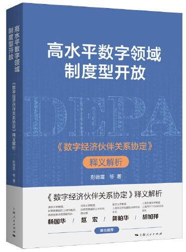 高水平数字领域制度型开放