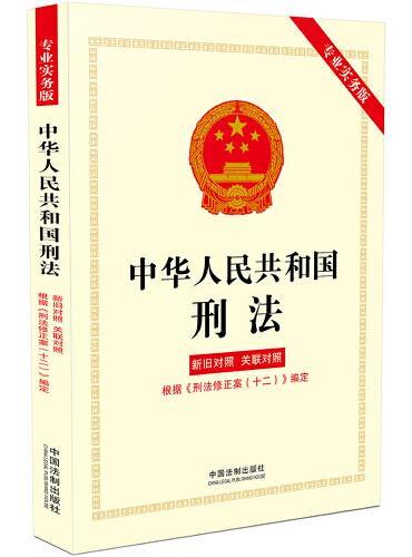 2024中华人民共和国刑法（专业实务版）：新旧对照、关联对照（根据《刑法修正案（十二）》编定）