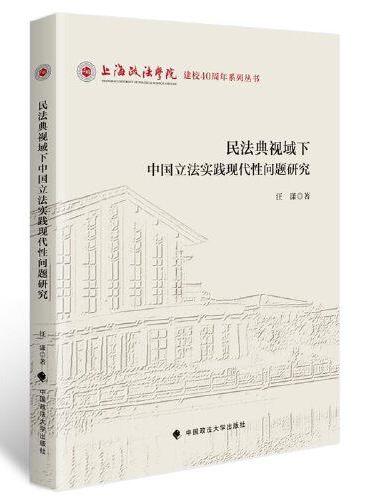 民法典视域下中国立法实践现代性问题研究