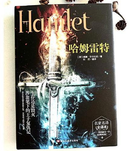哈姆雷特 精装版全译本世界文学名著青少年课外读物外国文学名家精选书系6-15岁中小学生课外阅读书