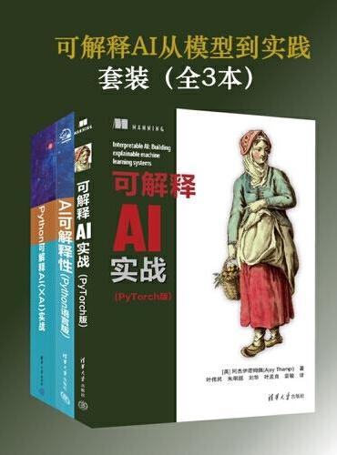 可解释AI从模型到实践（套装全3本）