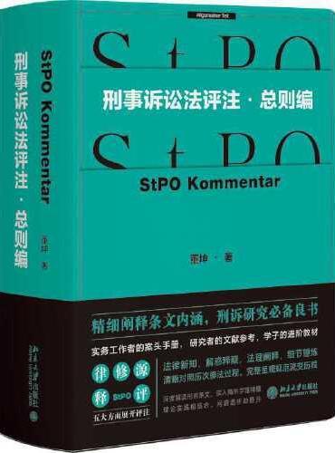 刑事诉讼法评注·总则编 实务工作者的案头手册 董坤