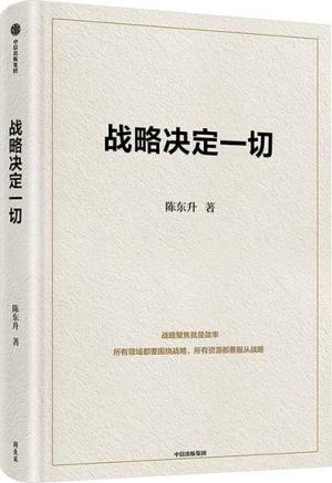 战略决定一切 陈东升 中国本土原创商业思想与管理智慧